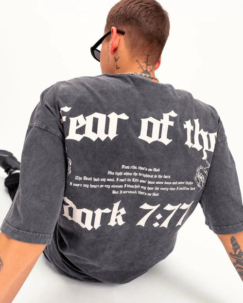 Fear Of the Dark Oversize T-Shirt