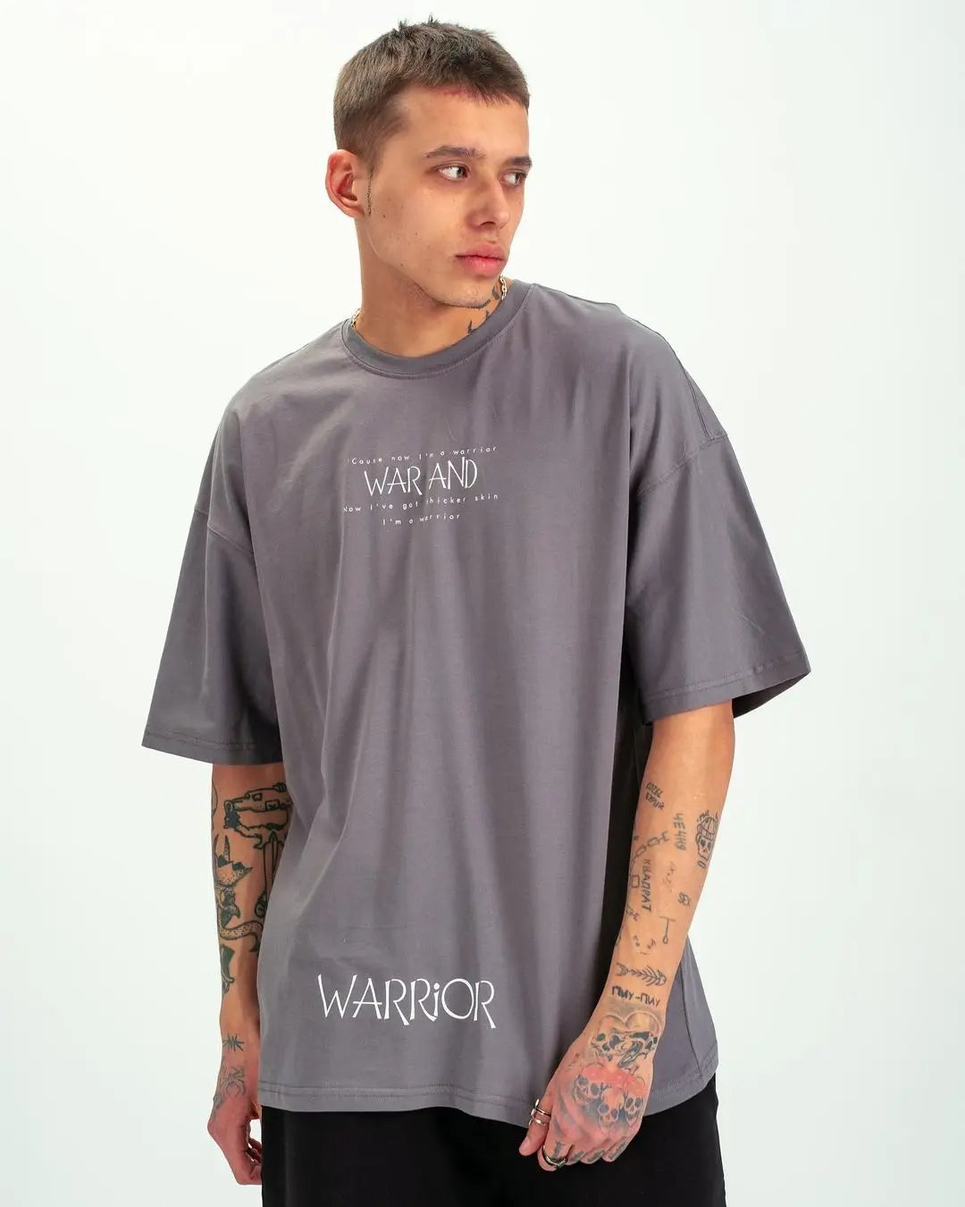 War And Warrior Oversize T-Shirt
