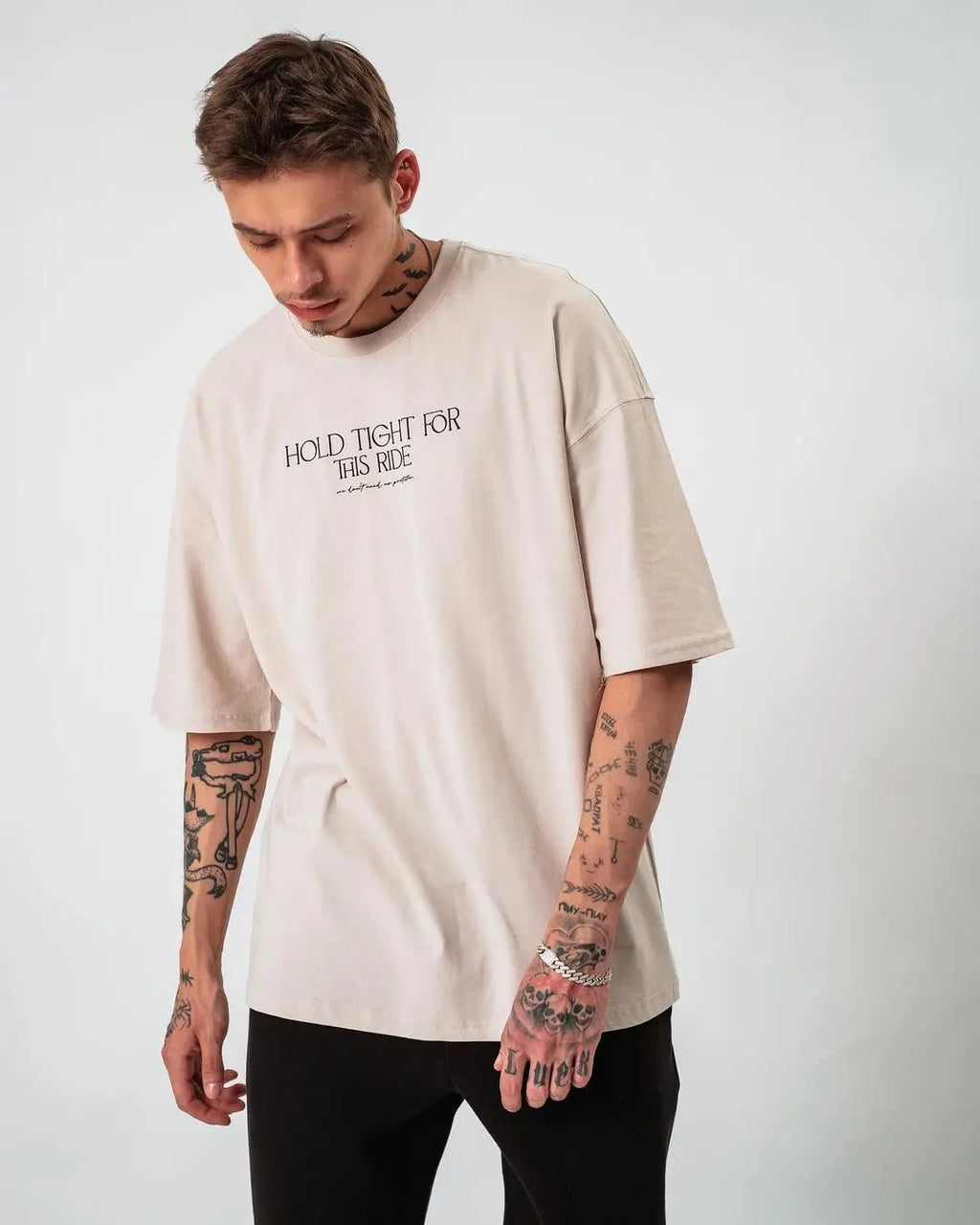 Hold Tight For This Ride Oversize T-Shirt