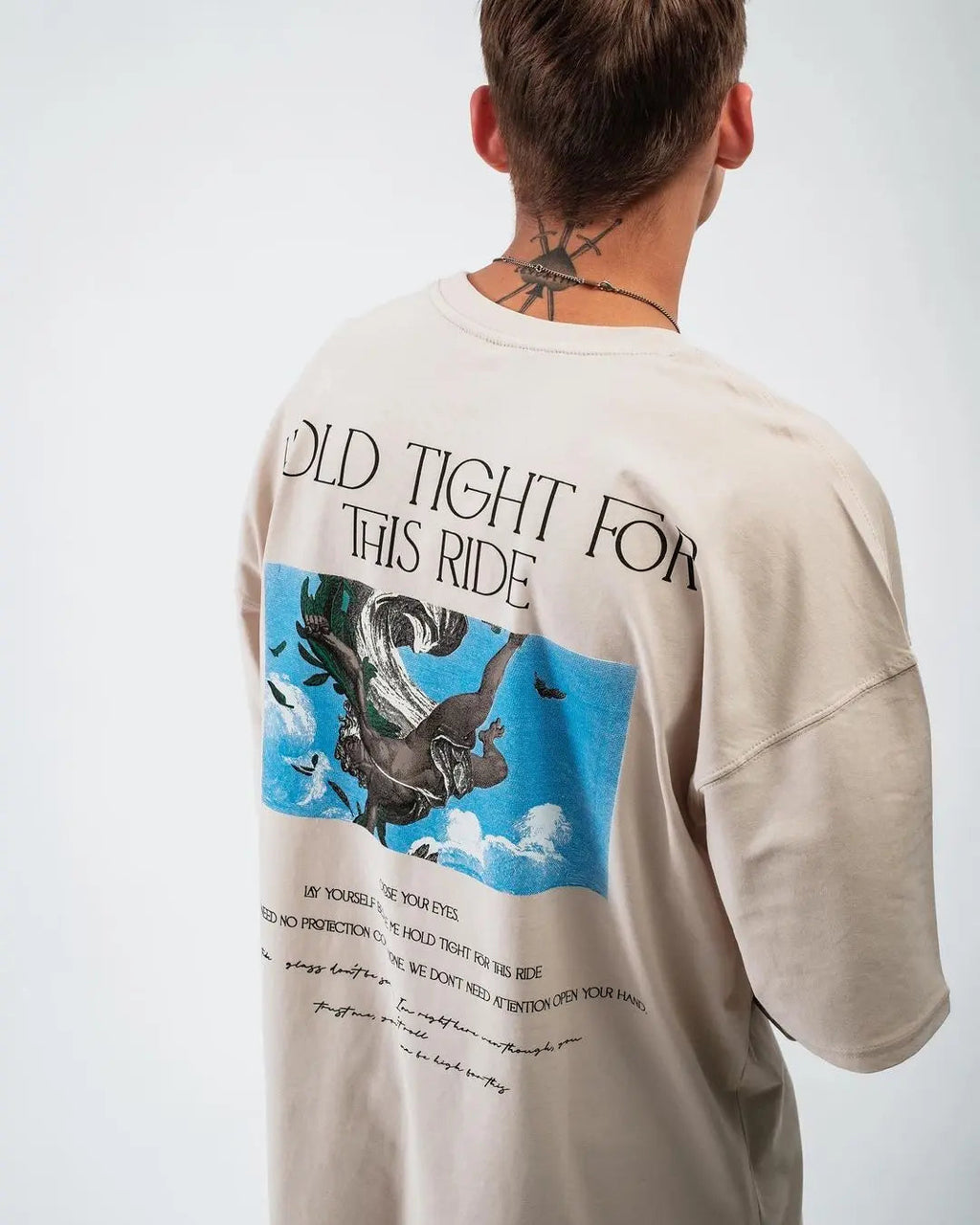 Hold Tight For This Ride Oversize T-Shirt