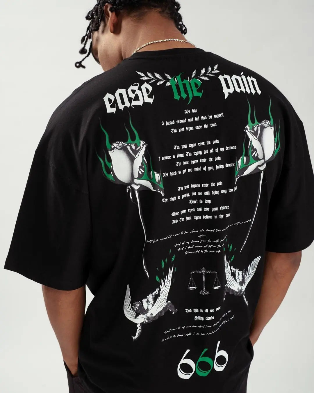 Case The Pain Oversize T-shirt